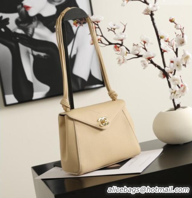 Reasonable Price Chanel Calfskin Shoulder Bag AS6223 CH082411 Beige 2026