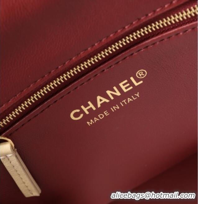 Reasonable Price Chanel Calfskin Shoulder Bag AS6223 CH082411 Beige 2026