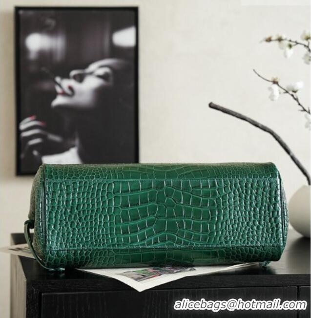 Best Price Chanel Tote Bag in Crocodile Pattern Calfskin AS6428 Green 2026
