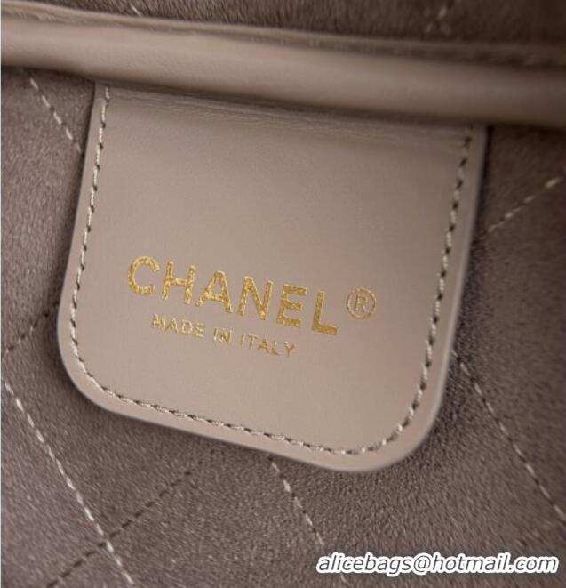 Discount Design Chanel Large Bowling Bag in Calfskin AS6580 Black 2026
