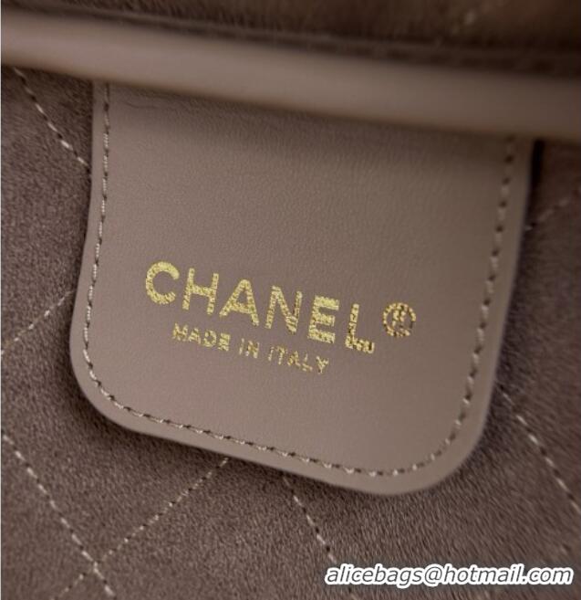 Reasonable Price Chanel Large Bowling Bag in Calfskin AS6580 Beige 2026