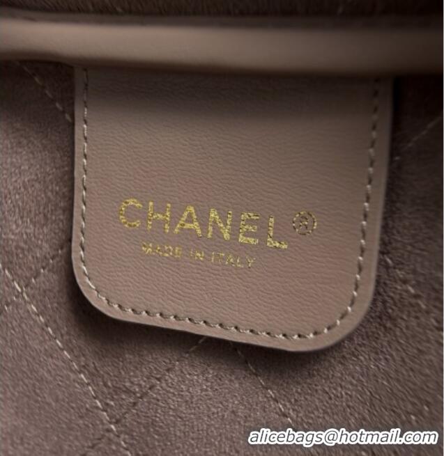 Good Quality Chanel Large Bowling Bag in Calfskin AS6580 Burgundy 2026