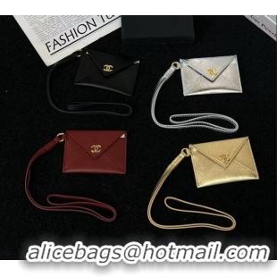 Grade Quality Chanel Card Holder in Smooth Calfskin CH082421 2026