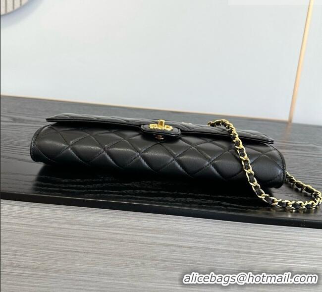 Buy Inexpensive Chanel Clutch with Chain in Lambskin AP5280 Black 2026