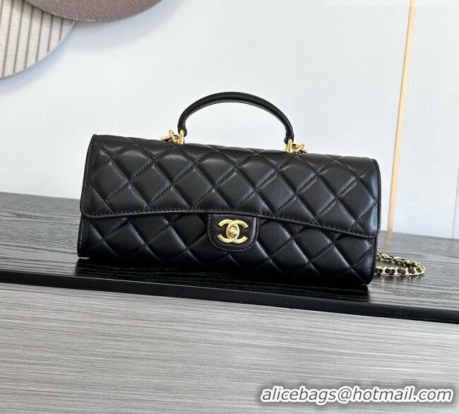 Buy Inexpensive Chanel Clutch with Chain in Lambskin AP5280 Black 2026