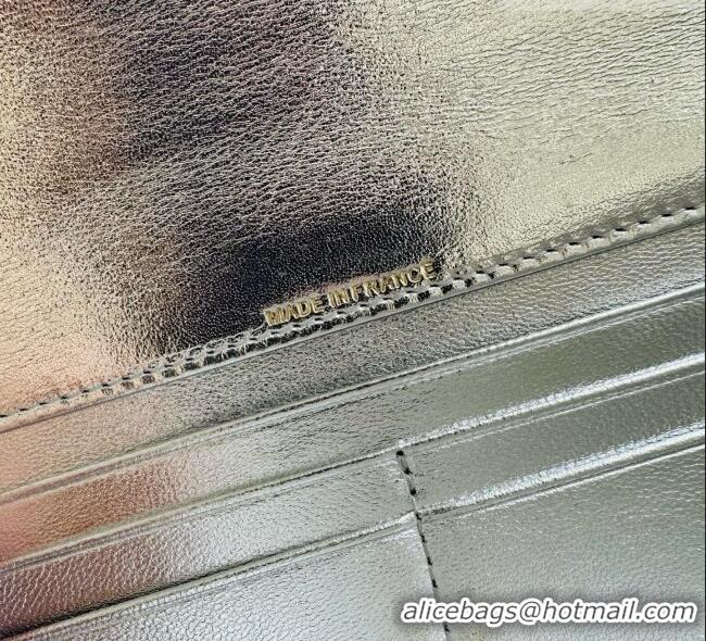 Low Cost Chanel Clutch with Chain in Lambskin AP5280 Silver 2026