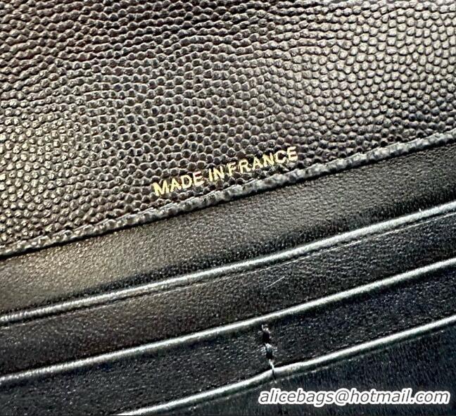 Best Price Chanel Clutch with Chain in Grained Calfskin AP5280 Black 2026