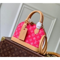 Inexpensive Louis Vuitton Monogram Canvas Alma BB Bag M27525 Red