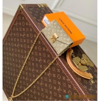 Buy Promotional Louis Vuitton Monogram Denim Pouch Metis Belt M4622Z Green