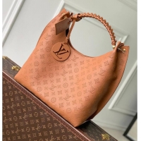 Buy Cheap Louis Vuitton Carmel Hobo Bag in Mahina Perforated Calfskin M25894 Cognac 2026