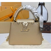 Best Product Louis Vuitton LV Mirage Capucines Taurillon leather Mini M80748 Light Gold 2026