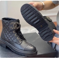Best Price Chanel Ankle Boot In Black 6080304