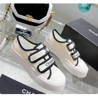 Popular Style Chanel In White Sneakers Canvas 6080308