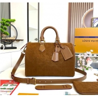 New Fashion Louis Vuitton Speedy P9 Bandoulière 30 Brown Cowhide Leather M28505 2026