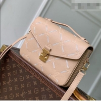Reasonable Price Louis Vuitton Pochette Metis MM Hazelnut Couture M25682 2026