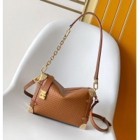 Buy Fashionable Louis Vuitton Side Trunk MM Noisette Calfskin leather M27051 2026