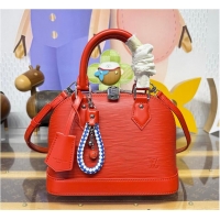 New Release Creation Louis Vuitton Alma BB Epi Rainbow California M28902 Orange