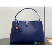 Buy Discount Louis Vuitton Capucines GM Souple Navy M27528