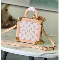 Big Discount Louis Vuitton Mini Square Trunk Monogram Dune M25677