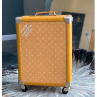 Well Crafted Louis Vuitton Rolling Trunk Safran Yellow M25678