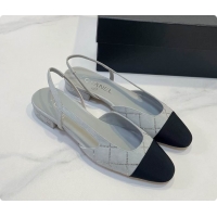 Popular Style Chanel Slingbacks Pump Grey 6080618