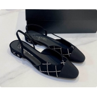 Top Grade Chanel Slingbacks Pump Black 6080618