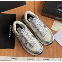 Classic Hot Chanel Sneaker Silver 6080619