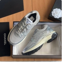Charming Chanel Sneaker Silver 6080619
