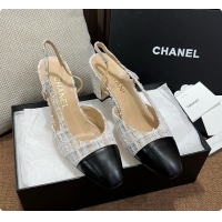 Low Cost Chanel Slingback Tweed 6080620
