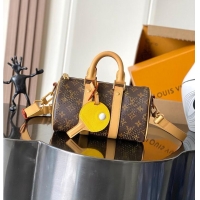 Discount Louis Vuitton Keepall Bandoulière 25 Monogram/Yellow Monogram Grid Coated Canvas M37559