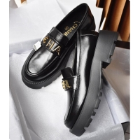 Shop Duplicate Chanel Latest Loafers Black 6080701