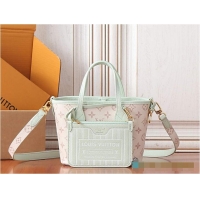 Grade Discount Louis Vuitton Neverfull Inside Out BB Monogram Dune/Minty M58958