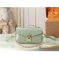 Reasonable Price Louis Vuitton Pochette Métis East-West Monogram Empreinte Minty M58960