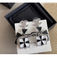 Cheap Chanel Bow Box Earrings CH010801 Black 2026