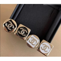 Luxury Discount Chanel Round and Square Studs Earrings 0108 2026