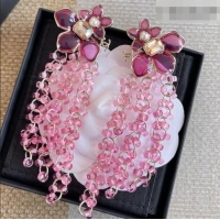 Market Sells Discount Chanel Bloom Earrings CH012703 Pink 2026