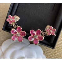 Luxury Cheap Chanel Bloom Earrings CH012618 Pink 2026