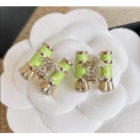 Shop Discount Chanel Bamboo Earrings CH012802 Green 2026
