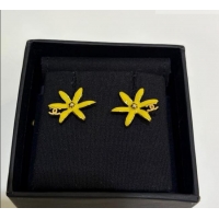 Modern Classic Chanel Bloom Studs Earrings CH032023 Yellow 2026