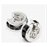 Free Shipping Discount Chanel Earrings CH080425 Silver/Black 2026