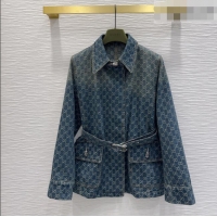 Trendy Design Gucci GG Denim Jacket GG032501 Blue 2026