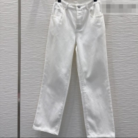 Best Quality Chanel Cotton Jeans CH032407 White 2026