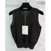 ​Super Quality Chanel Knit Vest CH032415 Black 2026