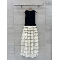 Famous Brand Discount Chanel Dress CH041009 Black/Beige 2026