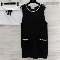Spot Bulk Chanel Knit Dress CH041303 Black 2026