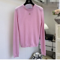 Buy Promotional Chanel Knit Sweater CH041422 Pink 2026