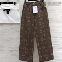 Best Price Chanel Camellia Jeans CH041432 Brown 2026