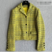 Promotional Discount Chanel Tweed Jacket CH042222 Yellow 2026