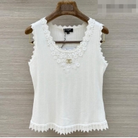 Most Popular Chanel Bloom Vest CH042321 White 2026