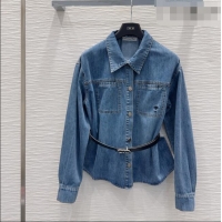 Buy Promotional Dior Denim Jacket DR032420 Blue 2026